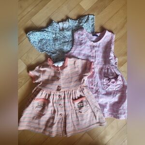 Vintage Baby Dresses Lot Of 3